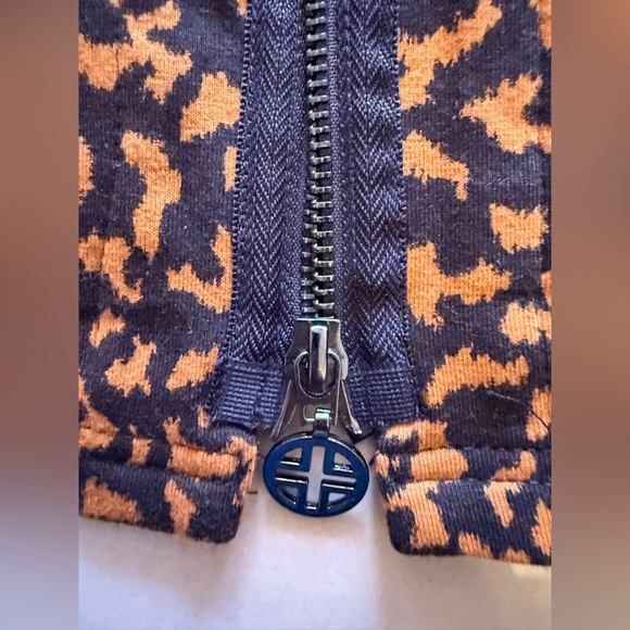 Linea Leisure by Louis Dell’Olio size Xl front zip Chetah print jacket - Picture 11 of 16